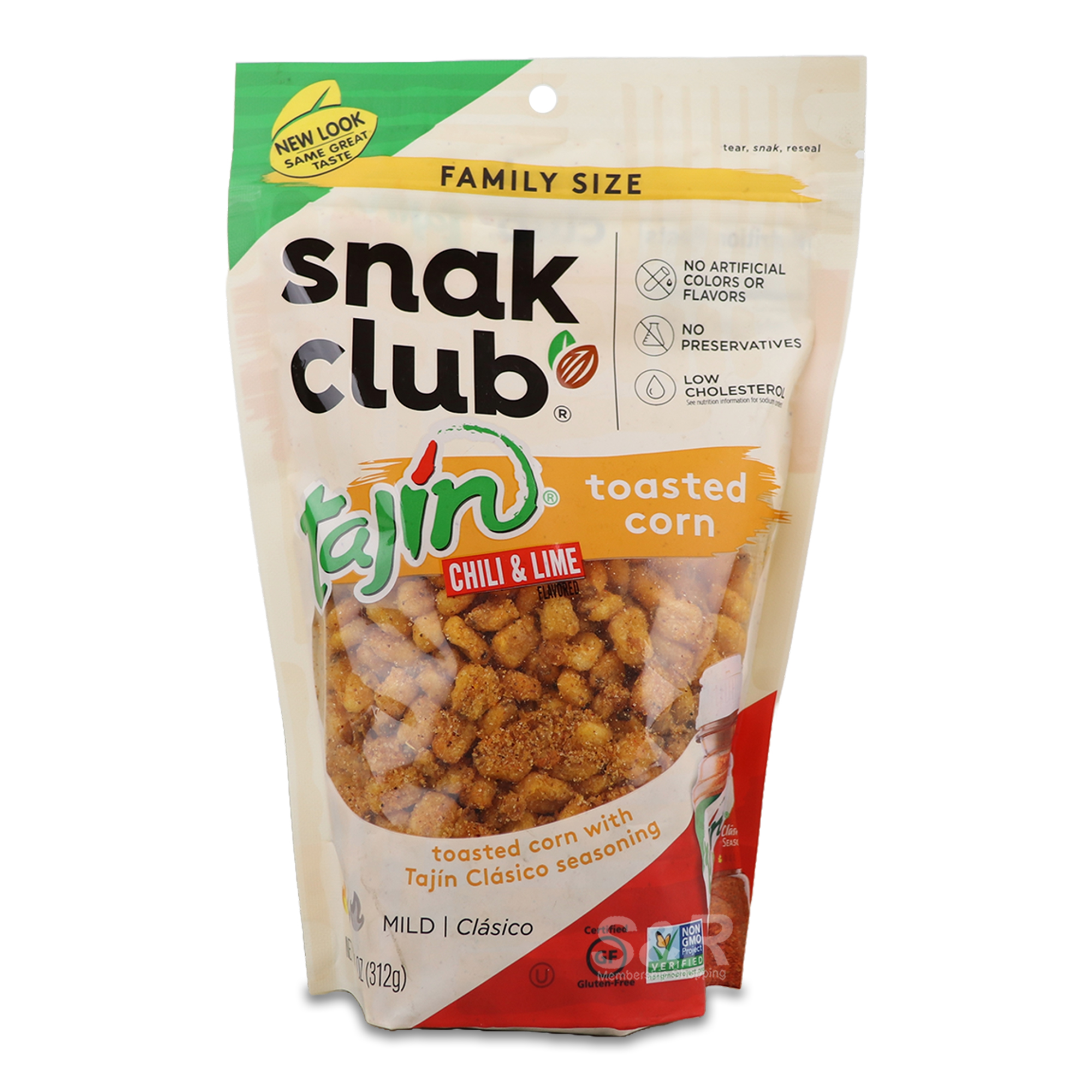 Snak Club Tajin Toasted Corn Chili and Lime Mild 312g